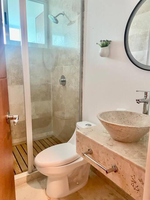 Departamento Xhelin Maya, Exclusivo En Playa Del Carmen, Quintana Roo Exterior photo